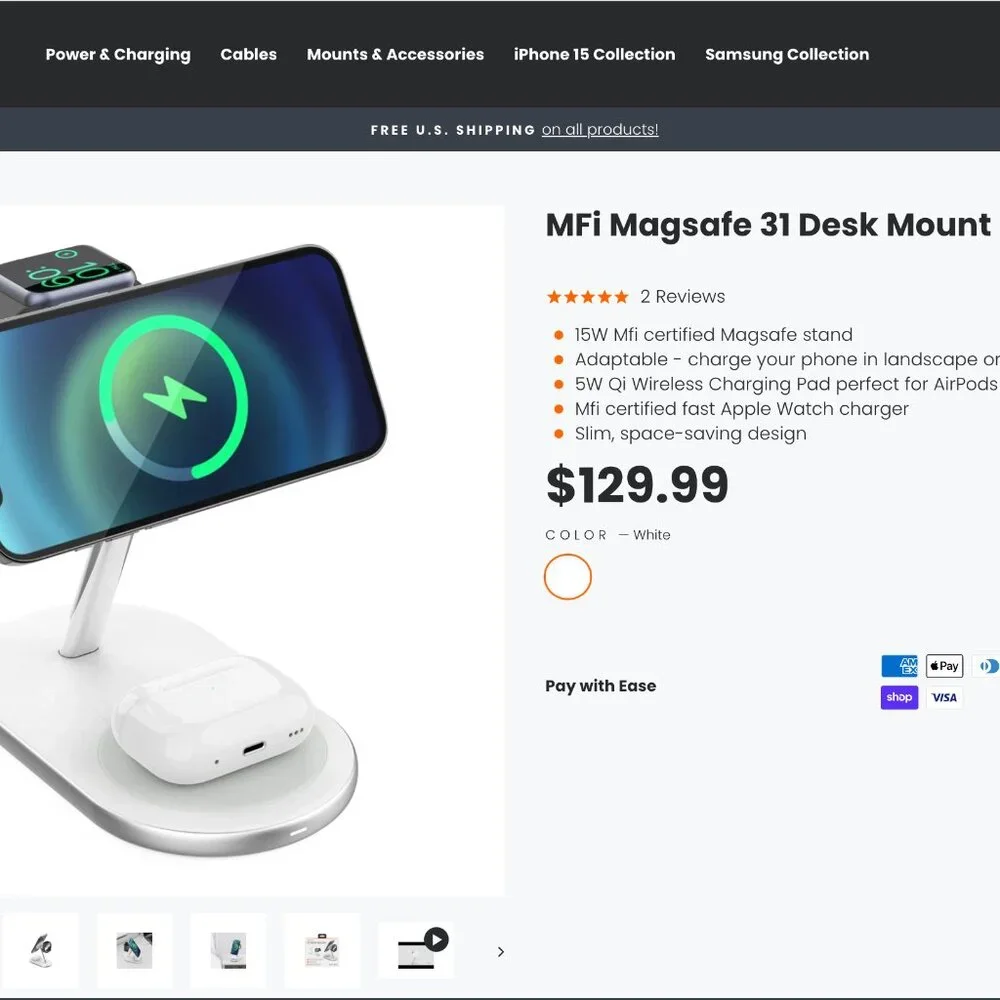 3-in-1 Desk Mount (Brand New)